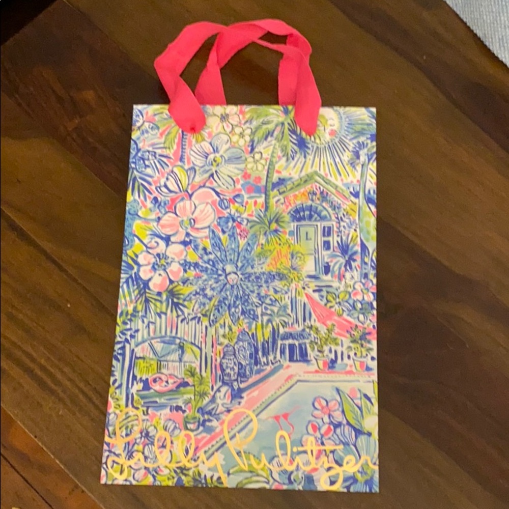 Lilly Pulitzer shopping bag